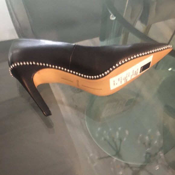 Dolce Vita SZ 6 Leather Black Pump NWT - Picture 3 of 4